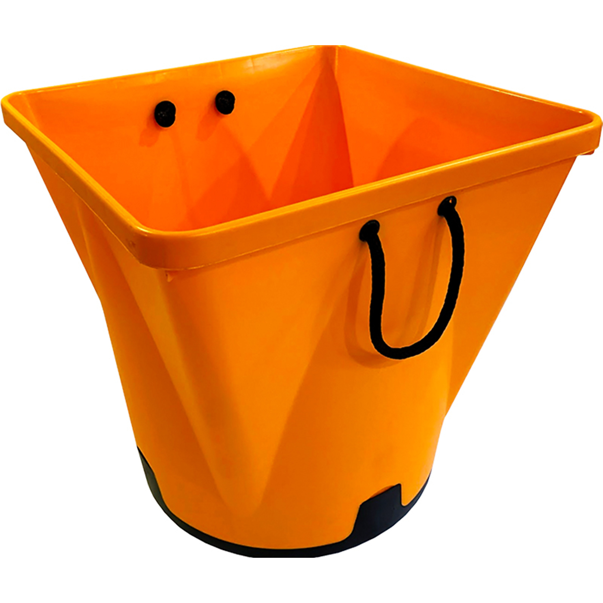Square Barrel, Large square to round debris barrel with attachable base, Model# SQB-BARREL